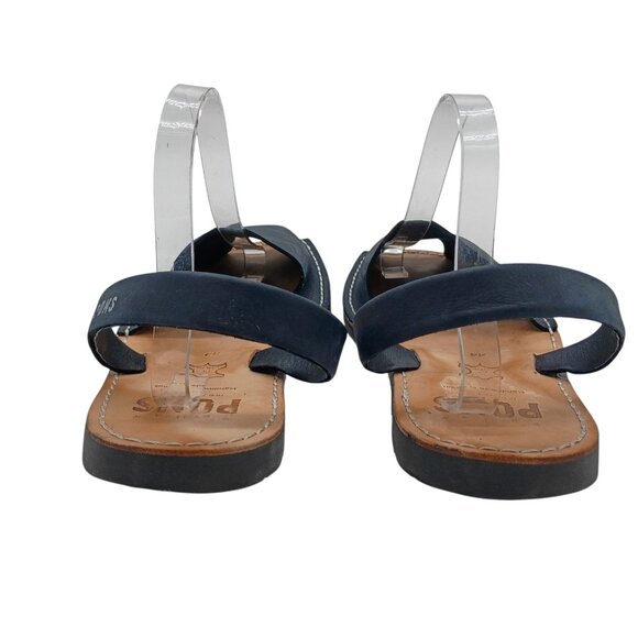 Pons Avarcas Shoes Mens Size EU 44 US 11 Leather Handmade Minorcan Sandals Spain - Picture 5 of 8